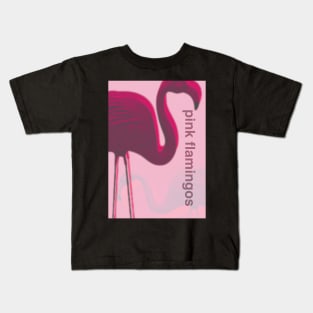 Pink Flamingos movie poster Kids T-Shirt